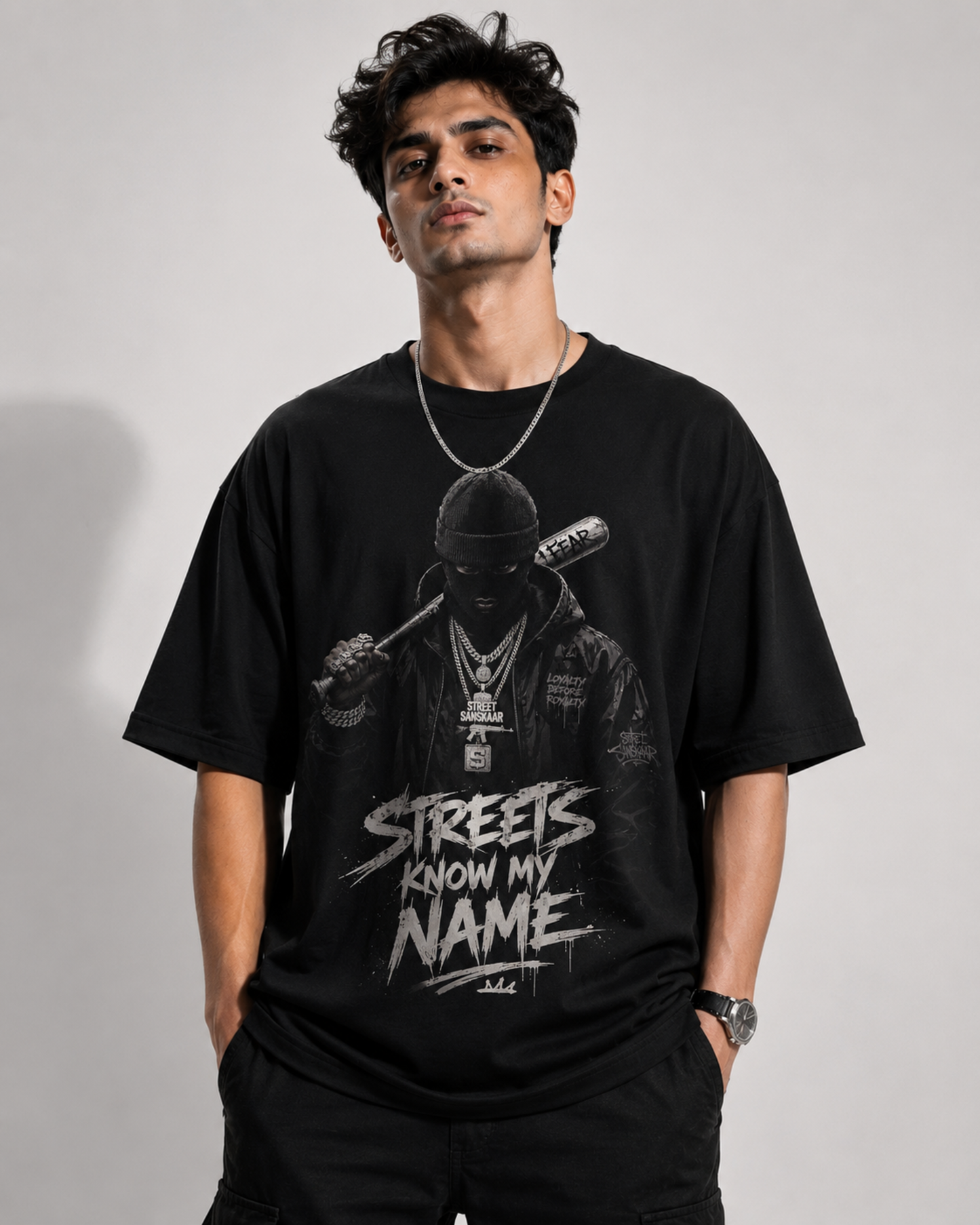 STREETS KNOW MY NAME — Premium Oversized Tee